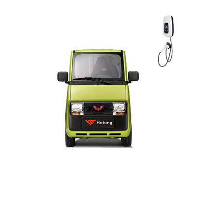 緑とピンクのウーリングE10EV エクスプレス 電気自動車の配送用専用車