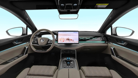 BYD Tang Energy 2023 EV 600KM 5ドア7人乗りSUVとEVカー用ホイールベース2820